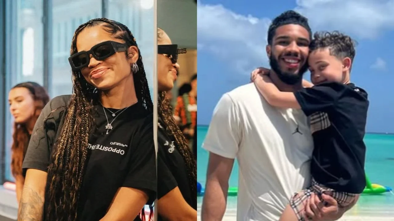 Ella Mai (via Instagram), Jayson Tatum & son Deuce (via Instagram) Ella Mai (via Instagram), Jayson Tatum & son Deuce (via Instagram)