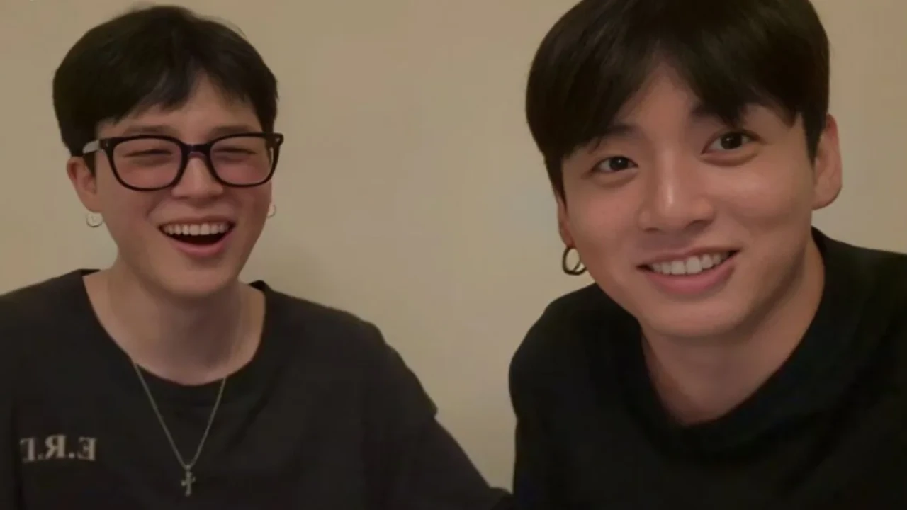 Jimin, Jungkook: courtesy of BTS' Weverse Jimin, Jungkook: courtesy of BTS' Weverse