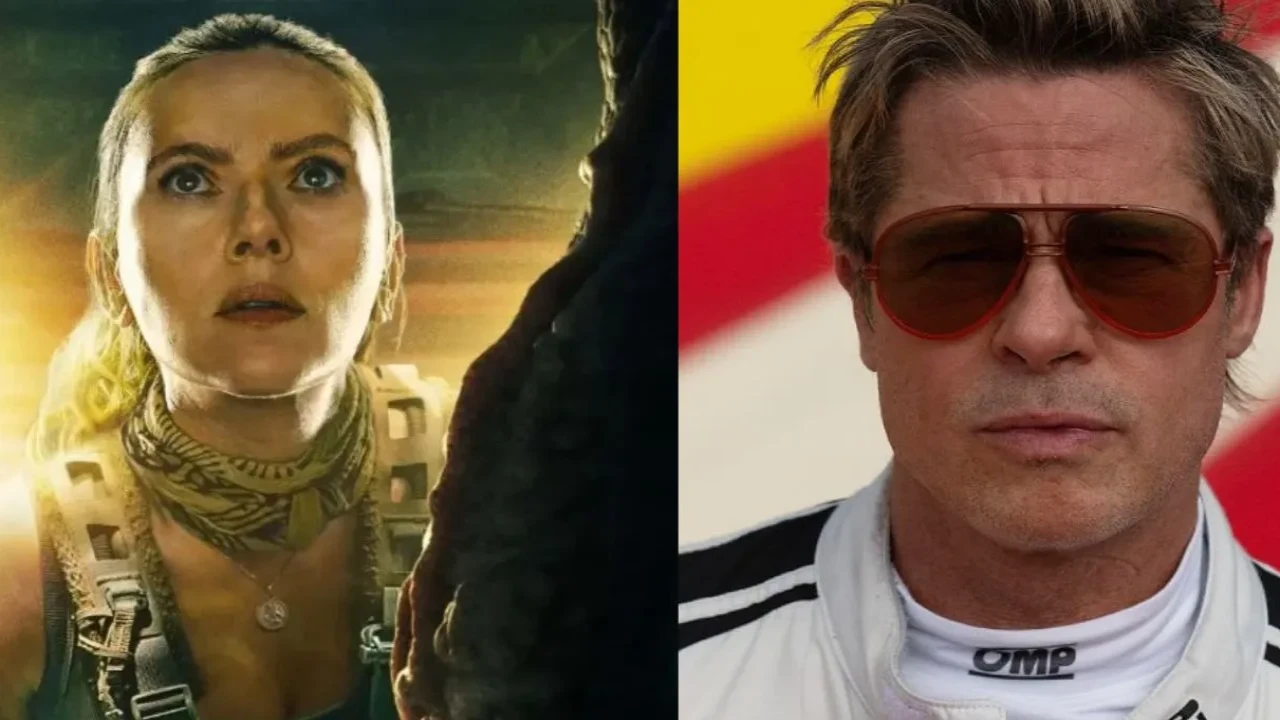 Jurassic World: Rebirth v/s F1 India Box Office 8 Days Comparison (Credits: Universal Pictures, Warner Bros) Scarlett Johansson, Brad Pitt