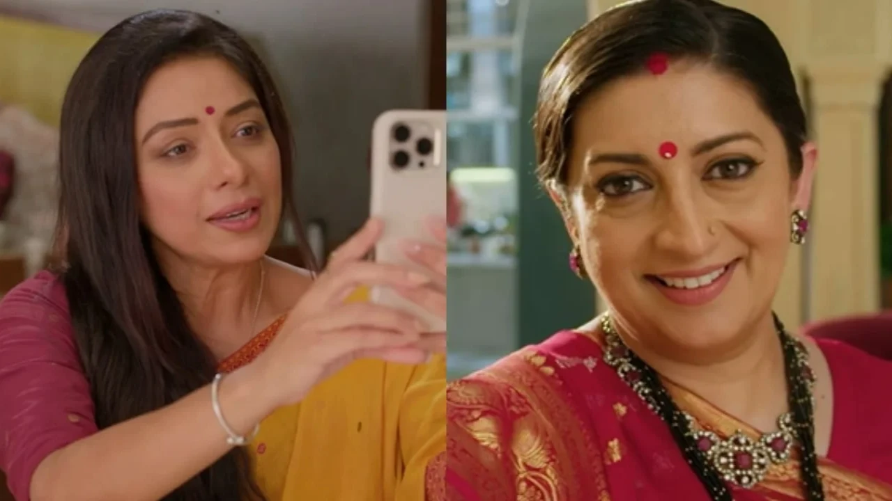 Rupali Ganguly reaches out to Smriti Irani before Kyunki Saas Bhi Kabhi Bahu Thi's big premiere(Pic Credit: Star Plus Instagram) Rupali Ganguly, Smriti Irani