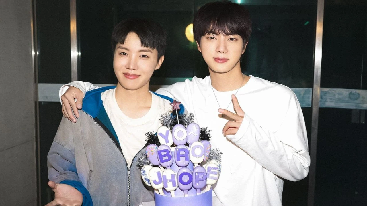 Jin, J-Hope: courtesy of BIGHIT MUSIC Jin, J-Hope: courtesy of BIGHIT MUSIC