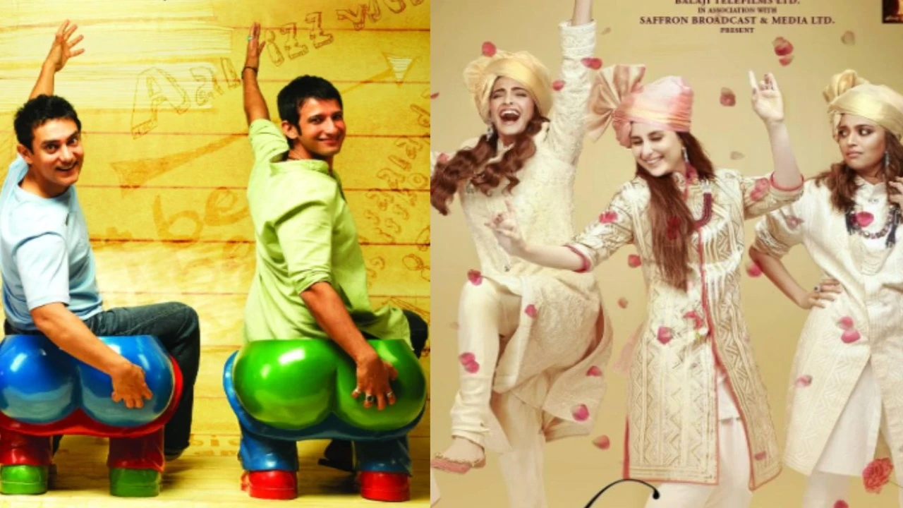 Pic credit: IMDb 7 Bollywood films to binge-watch on Friendship Day 2025: 3 Idiots to Veere Di Wedding