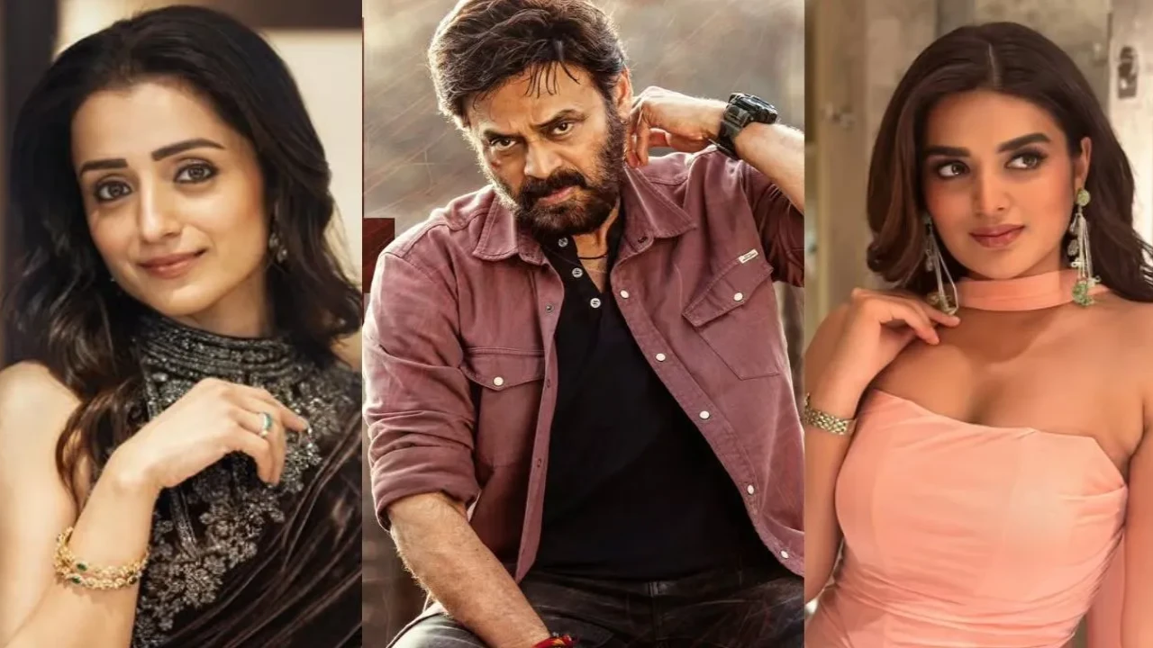 Trisha Krishnan or Nidhhi Agerwal? Who will romance Venkatesh Daggubati in his next film with Trivikram Srinivas (PC: Celebs on IG) Trisha Krishnan or Nidhhi Agerwal? Who will romance Venkatesh Daggubati in his next film with Trivikram Srinivas