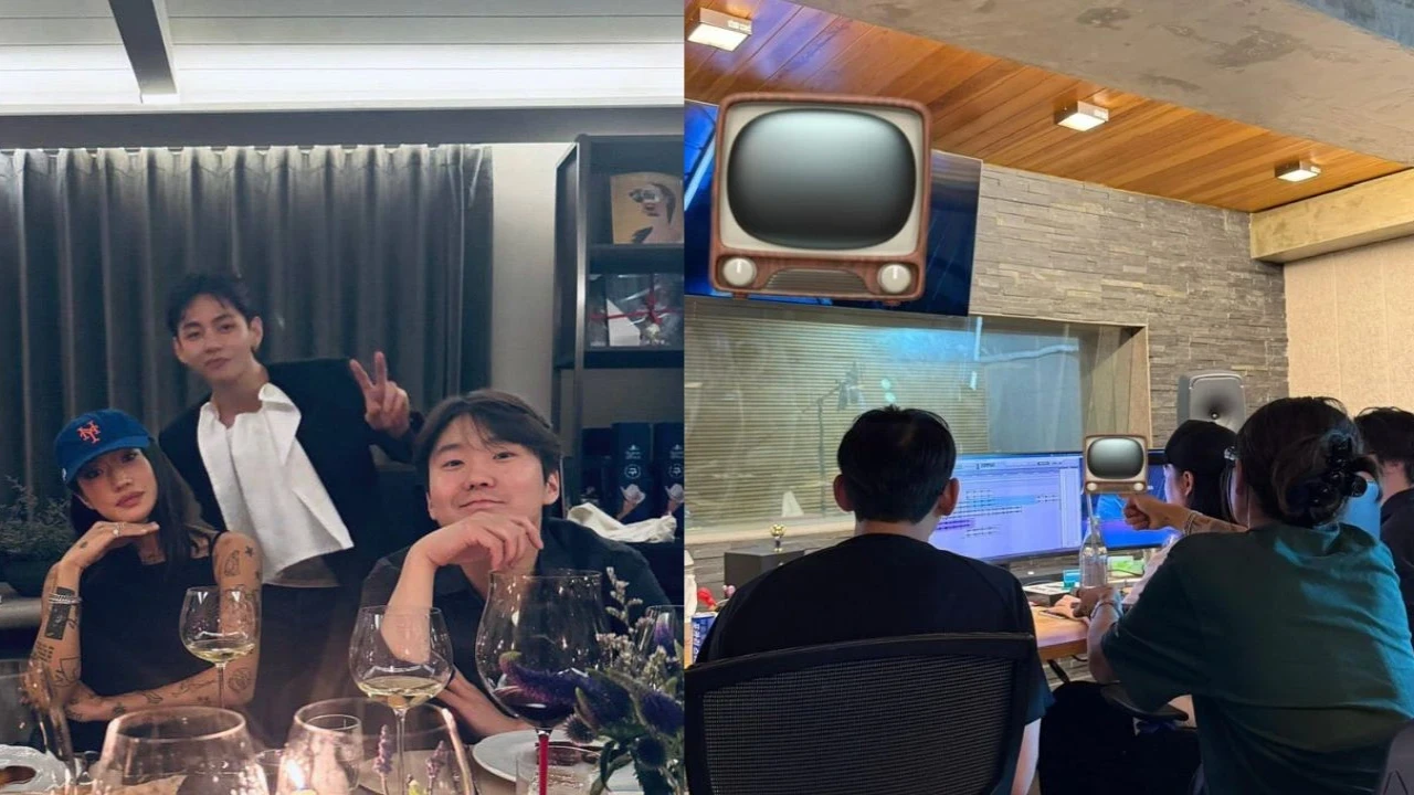 BTS' V and Peggy Gou: courtesy of Peggy Gou's Instagram