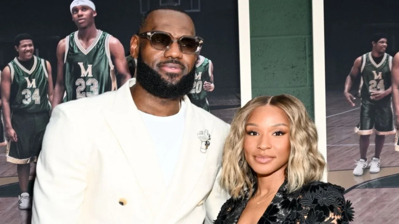 Lebron James & Savannah James (via Getty Images)