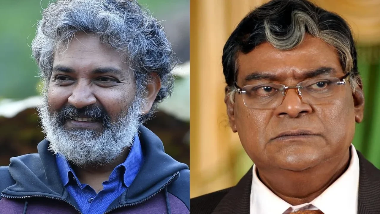 Watch: SS Rajamouli pushes fan away for taking selfie as he leaves after paying last respects to Kota Srinivasa Rao (PC: RRR on X, IMDb) Watch: SS Rajamouli pushes fan away for taking selfie as he leaves after paying last respects to Kota Srinivasa Rao