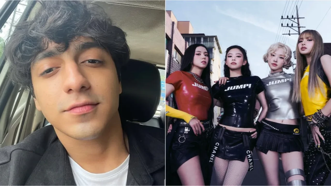 Ahaan Panday, BLACKPINK: Courtesy of Ahaan Panday Instagram, BLACKPINK X Ahaan Panday, BLACKPINK: Courtesy of Ahaan Panday Instagram, BLACKPINK X