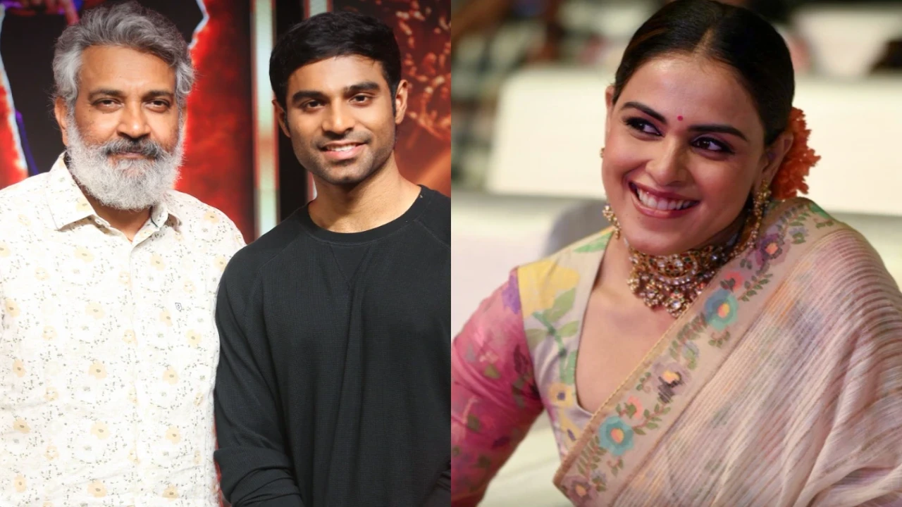 SS Rajamouli reacts to Genelia Deshmukh's return to Telugu cinema with Junior (PC: Vaaraahi Chalana Chitram, X) SS Rajamouli reacts to Genelia Deshmukh's return to Telugu cinema with Junior