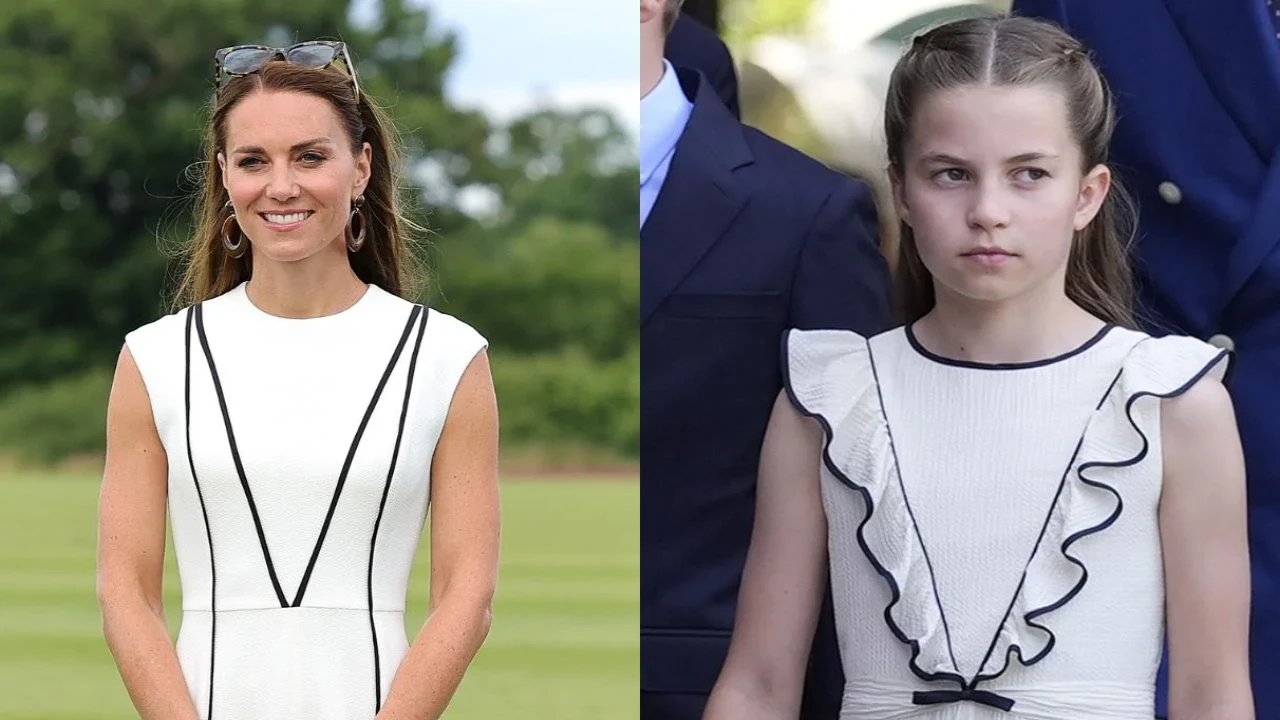 Kate Middleton, Princess Charlotte (via Getty Images) Kate Middleton, Princess Charlotte (via Getty Images)