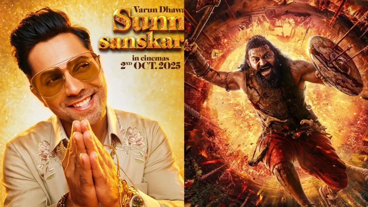 Varun Dhawan's Sunny Sanskari Ki Tulsi Kumari to clash with Rishab Shetty's Kantara (Credits: Varun Dhawan, Rishab Shetty's IG) Varun Dhawan, Rishab Shetty