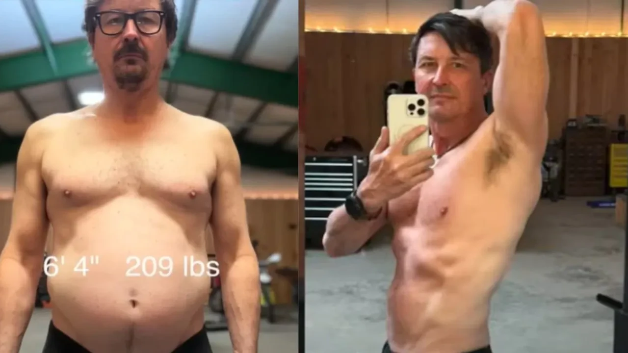 56-year-old man lost 11 kgs in 46 days without fitness trainer, spills tea on diet and routine created by AI (PC: Wranglerstar on YouTube) 56-year-old man lost 11 kgs in 46 days without fitness trainer, spills tea on diet and routine created by AI