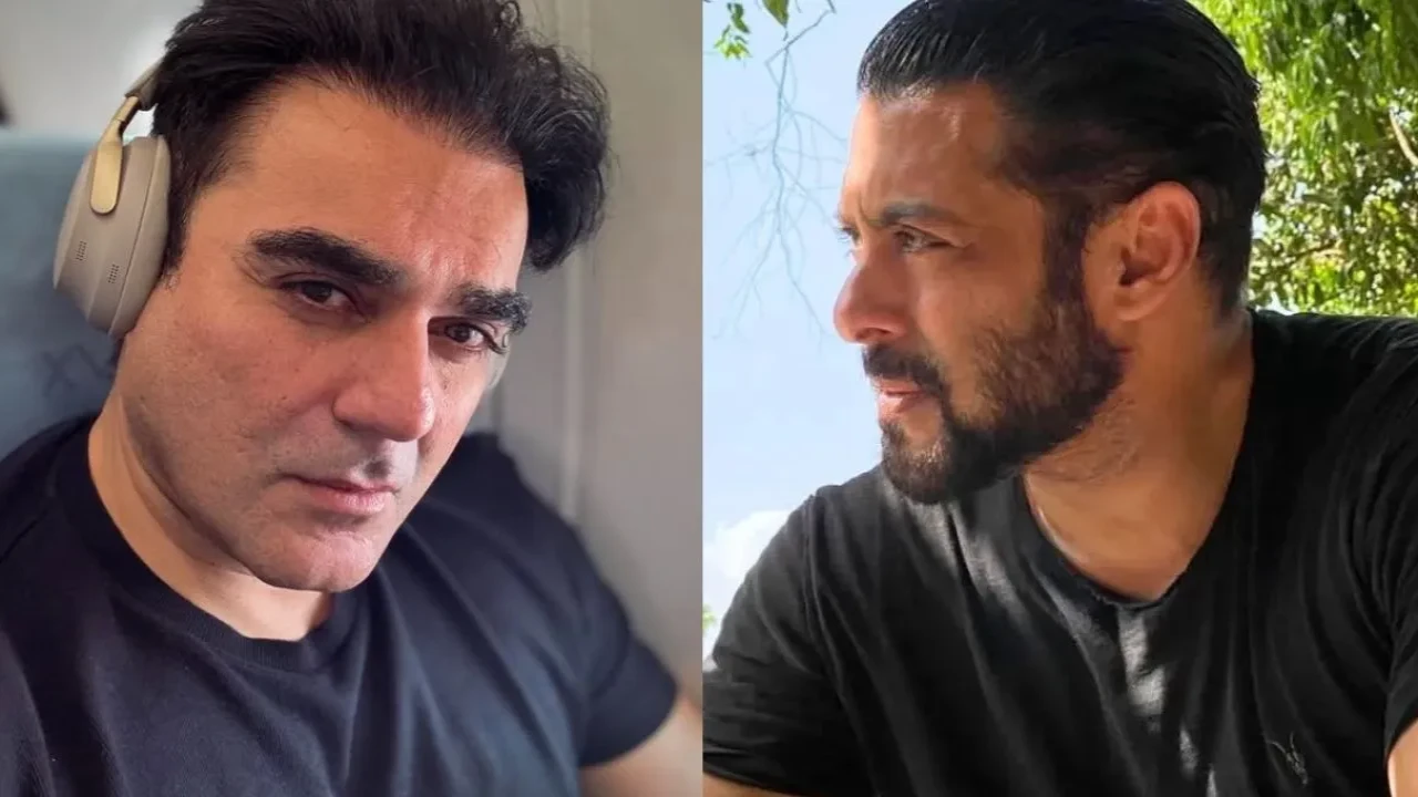Arbaaz Khan feels 'pressure' that his next movie has similar title to brother Salman Khan's Maine Pyaar Kiya? (Credits: Arbaaz Khan, Salman Khan's IG) Arbaaz Khan, Salman Khan