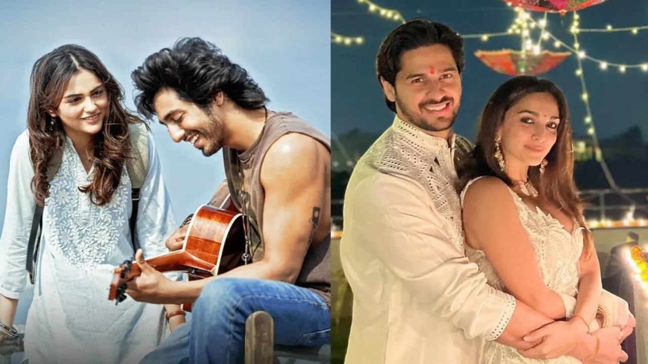 Ahaan Panday, Aneet Padda, Sidharth Malhotra, Aneet Padda