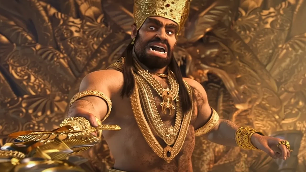 Mahavatar Narsimha is on its way to becoming the highest grossing Indian animation film in India (Credit: Hombale Films) Hiranyakashyap