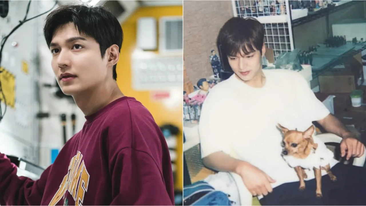 Lee Min Ho, Choco: Courtesy of tvN, Lee Min Ho Instagram Lee Min Ho, Choco: Courtesy of tvN, Lee Min Ho Instagram