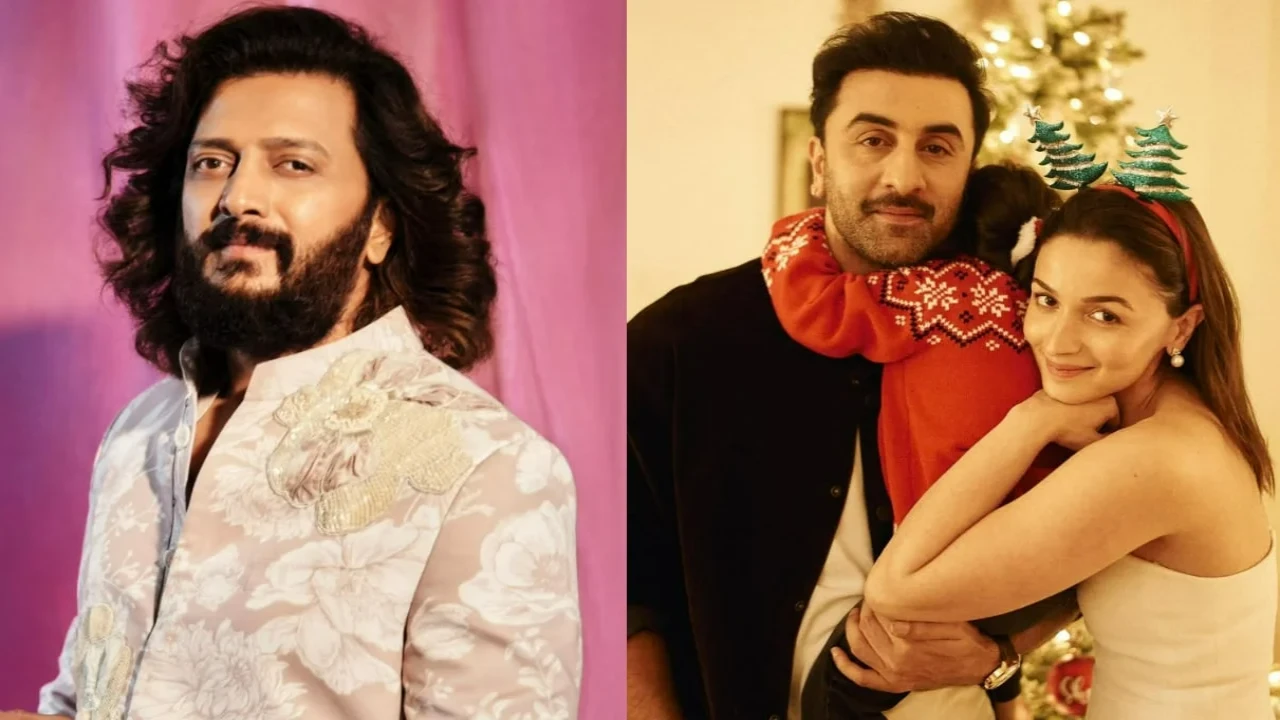 Riteish Deshmukh says 'you can't avoid camera' (Pic Credit: Riteish Deshmukh, Alia Bhatt Instagram) Riteish Deshmukh, Alia Bhatt, Ranbir Kapoor