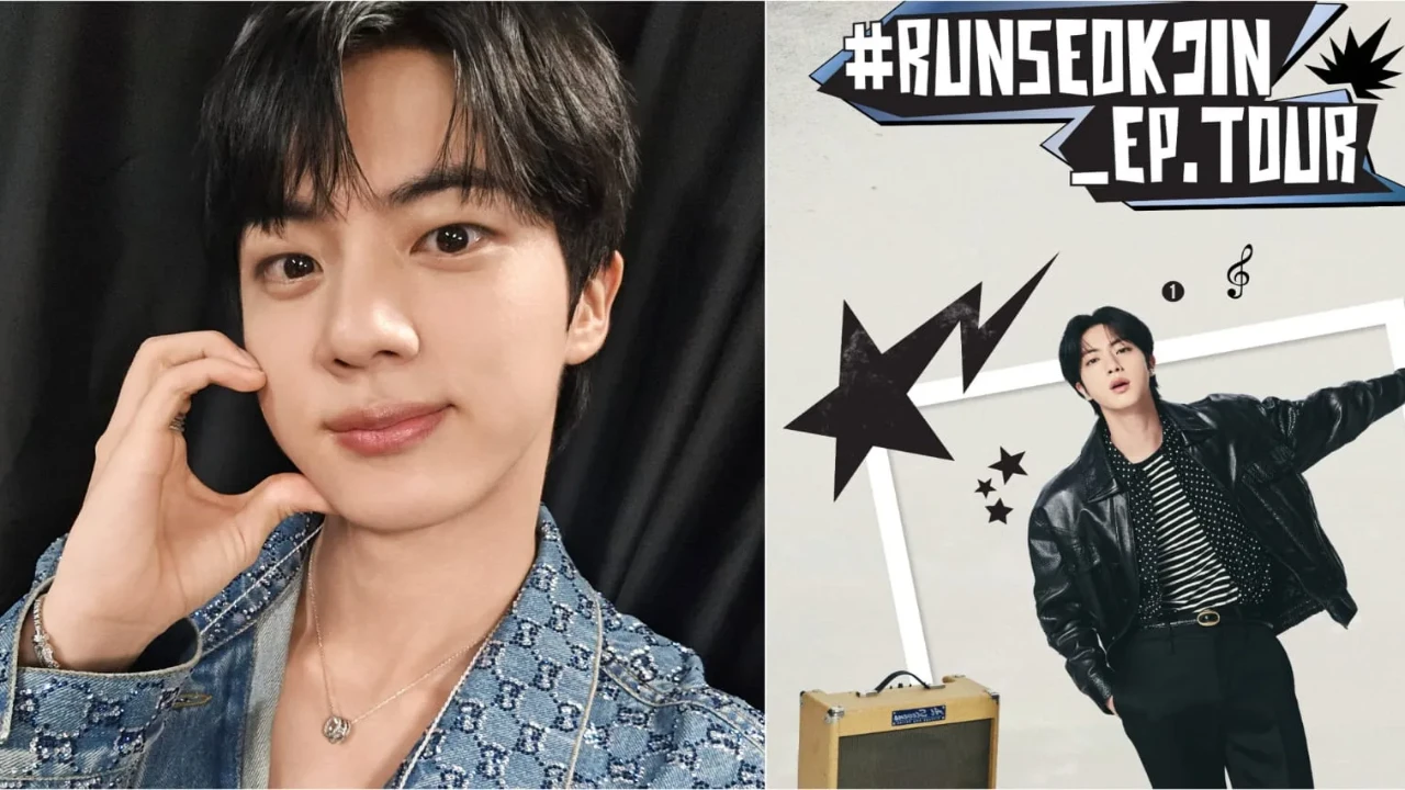 Jin, solo tour poster: Courtesy of BTS X Jin, solo tour poster: Courtesy of BTS X