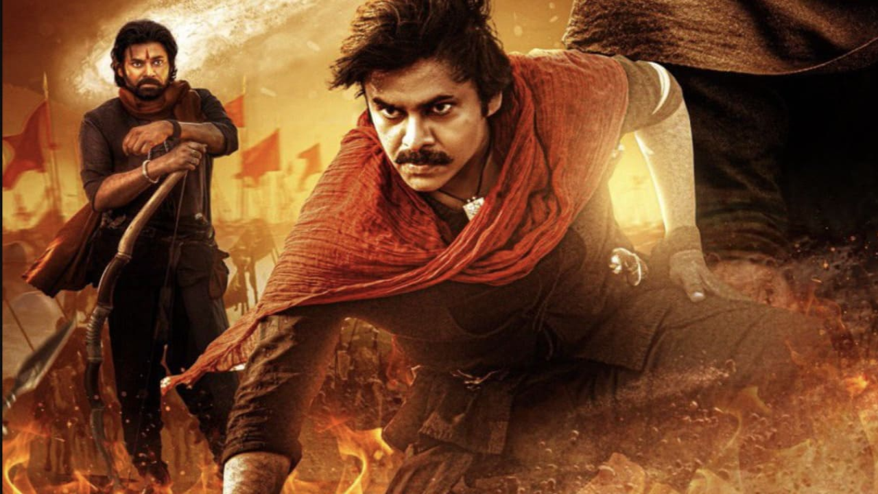 Pawan Kalyan in Hari Hara Veera Mallu (image courtesy of Mega Surya Productions) hhvm,