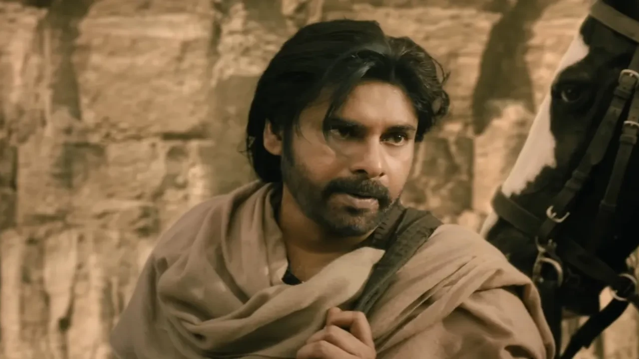 Hari Hara Veera Mallu's premiere advance bookings have crossed USD 350k in North America, 3 days in prior (Credit: Tips Official) Pawan Kalyan