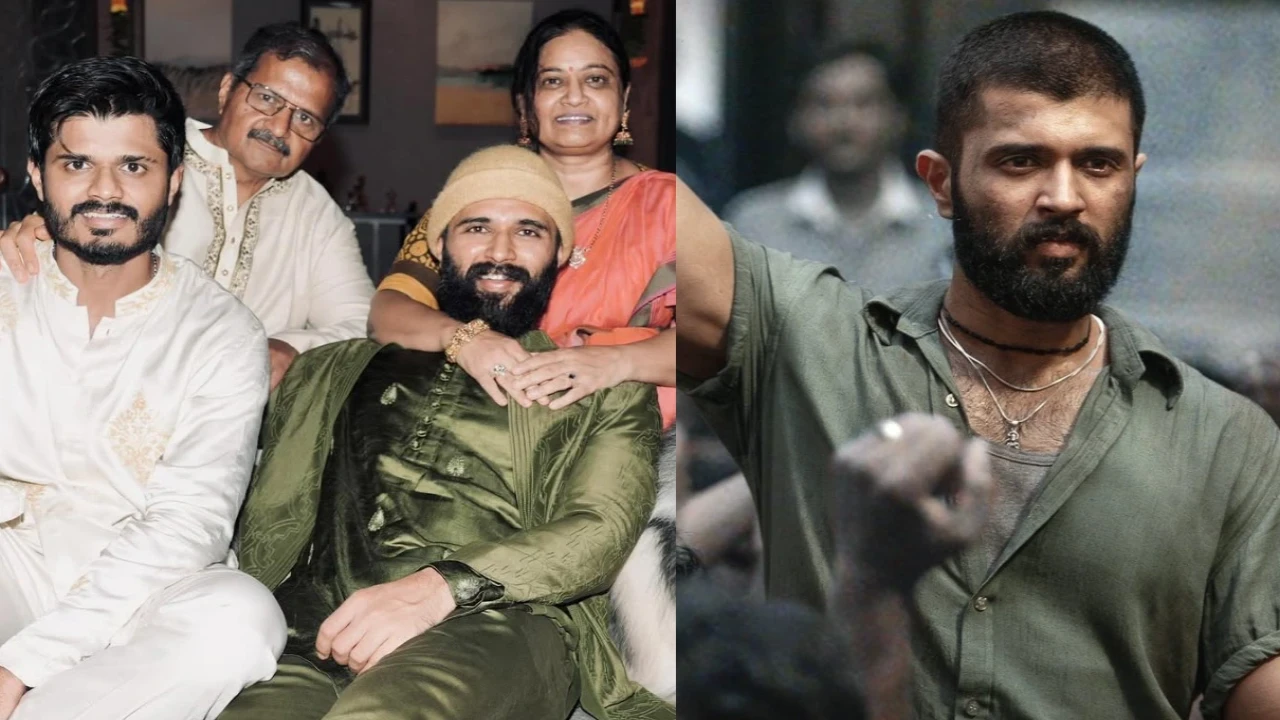 Vijay Deverakonda’s mom gets teary-eyed to Anirudh Ravichander's speech at Kingdom pre-release event (PC: Vijay Deverakonda, X/IG) Vijay Deverakonda’s mom gets teary-eyed to Anirudh Ravichander's speech at Kingdom pre-release event