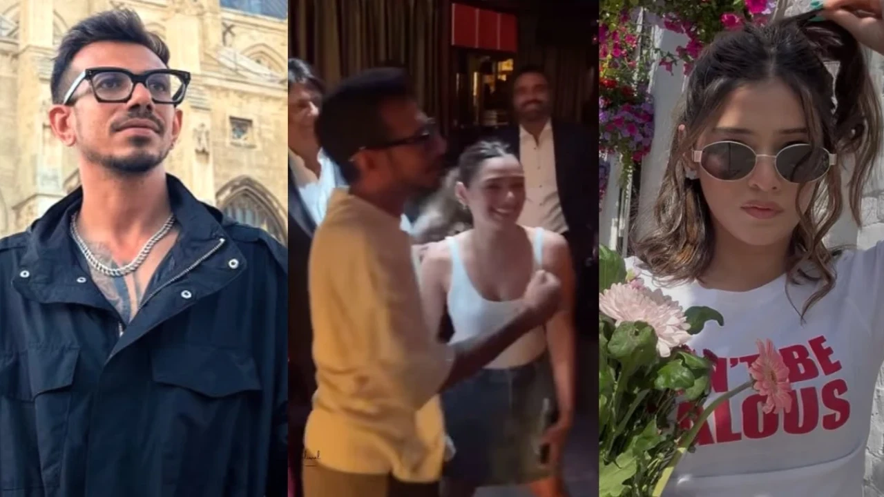 Yuzvendra Chahal gives tight hug to rumored GF RJ Mahvash as they celebrate his birthday in London – VIDEO
