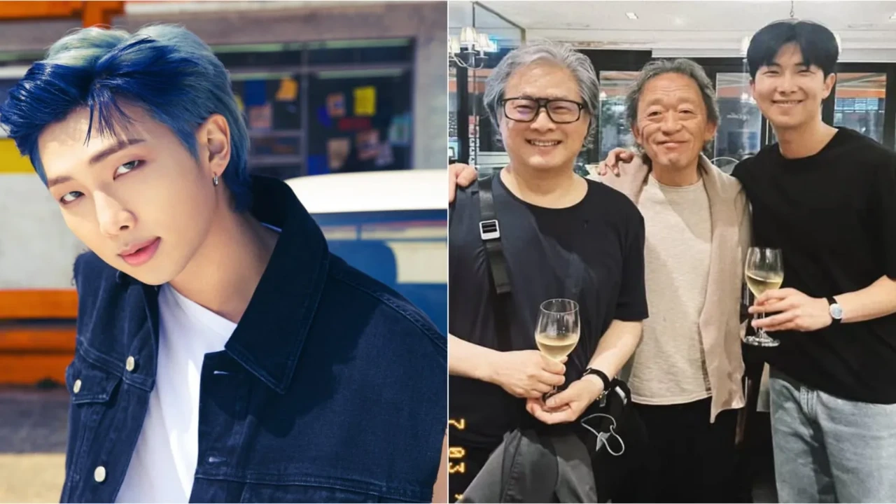 RM, Park Chan Wook, Myung Whun Chung: Courtesy of RM Instagram RM, Park Chan Wook, Myung Whun Chung: Courtesy of RM Instagram