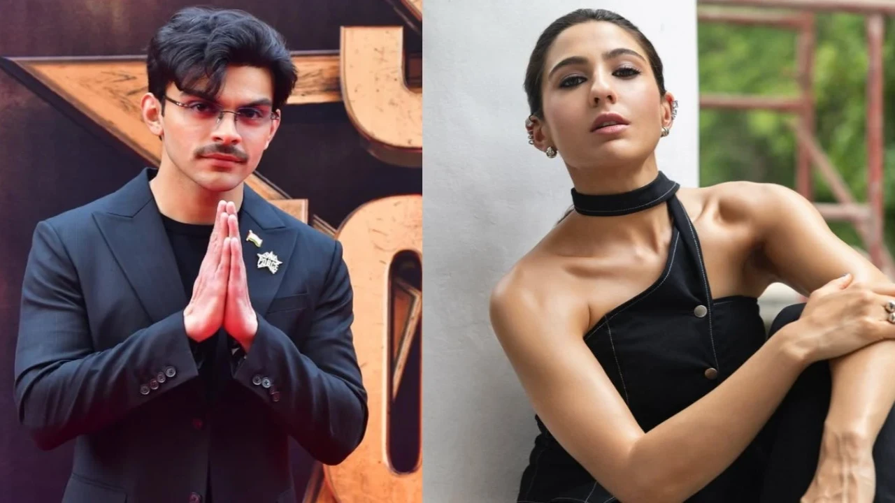 (Picture credit: Sara Ali Khan/ Veer Pahariya/ Instagram) Veer Pahariya's unseen INSIDE party pics ft Sky Force co-star Sara Ali Khan, Janhvi Kapoor, Ibrahim Ali Khan