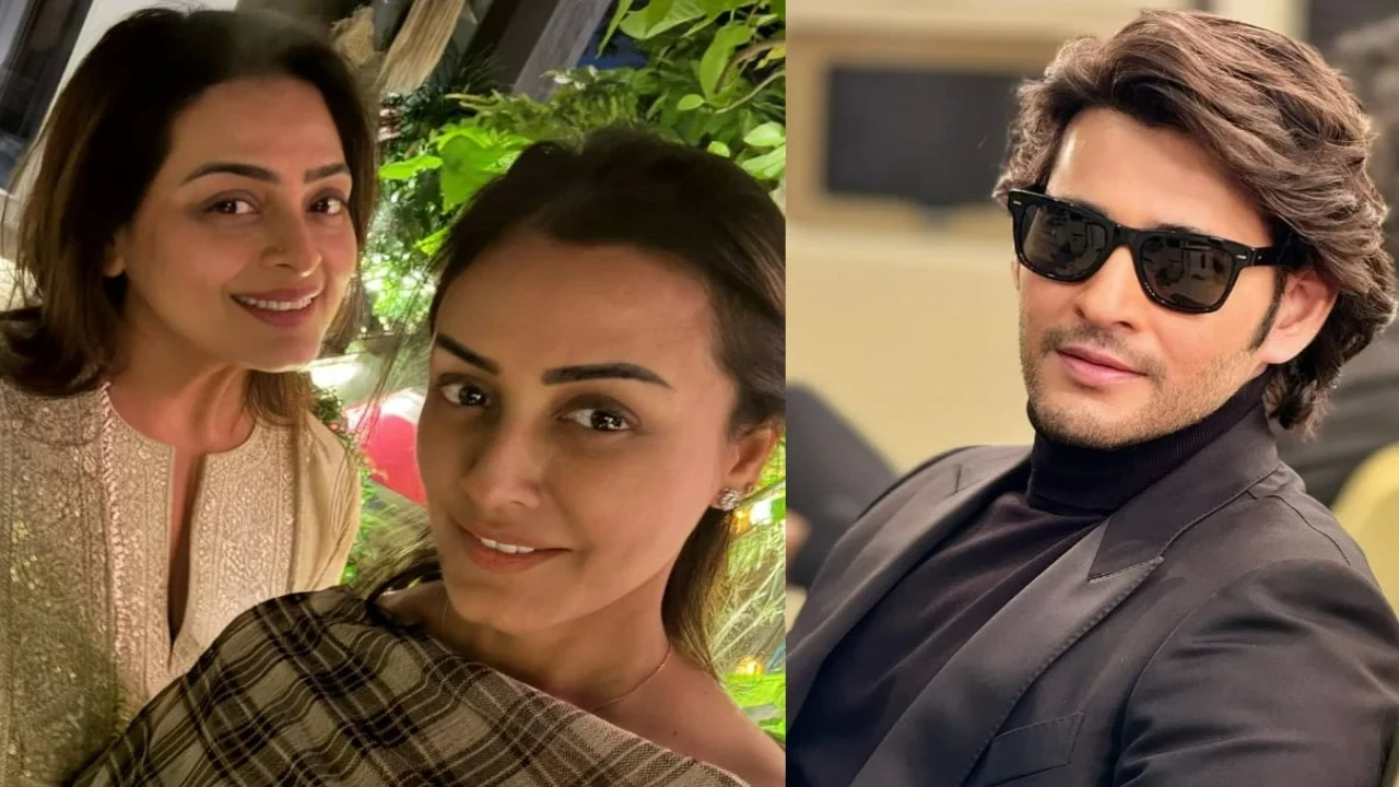 Shilpa Shirodkar opens up on working with her sister and Mahesh Babu (Pic Credit: Namrata Shirodkar Instagram, Mahesh Babu Instagram) Namrata Shirodkar, Mahesh Babu