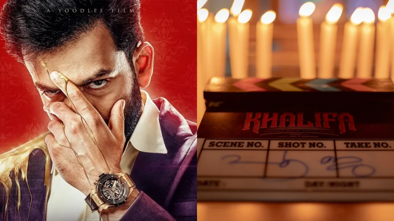 Khalifa: Prithviraj Sukumaran kickstarts next Malayalam movie with London shoot (PC: Jinu V Abraham, IG) Khalifa: Prithviraj Sukumaran kickstarts next Malayalam movie with London shoot