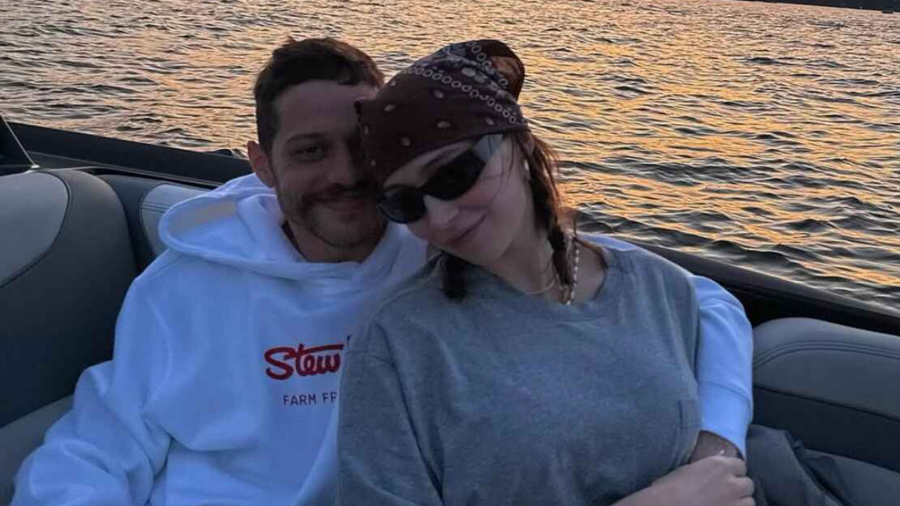 Pete Davidson and Girlfriend Elsie Hewitt's 'Chaotic' Vacation Moments From Private Vac...