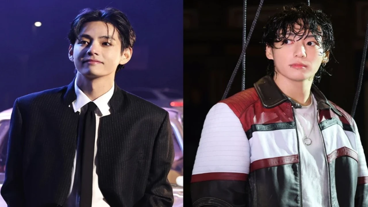 V, Jungkook: courtesy of BTS' X V, Jungkook: courtesy of BTS' X