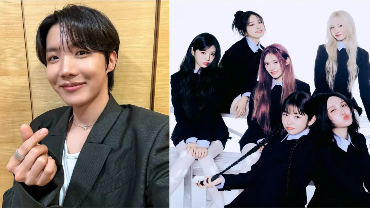 J-Hope, IVE: Courtesy of BTS, IVE X J-Hope, IVE: Courtesy of BTS, IVE X