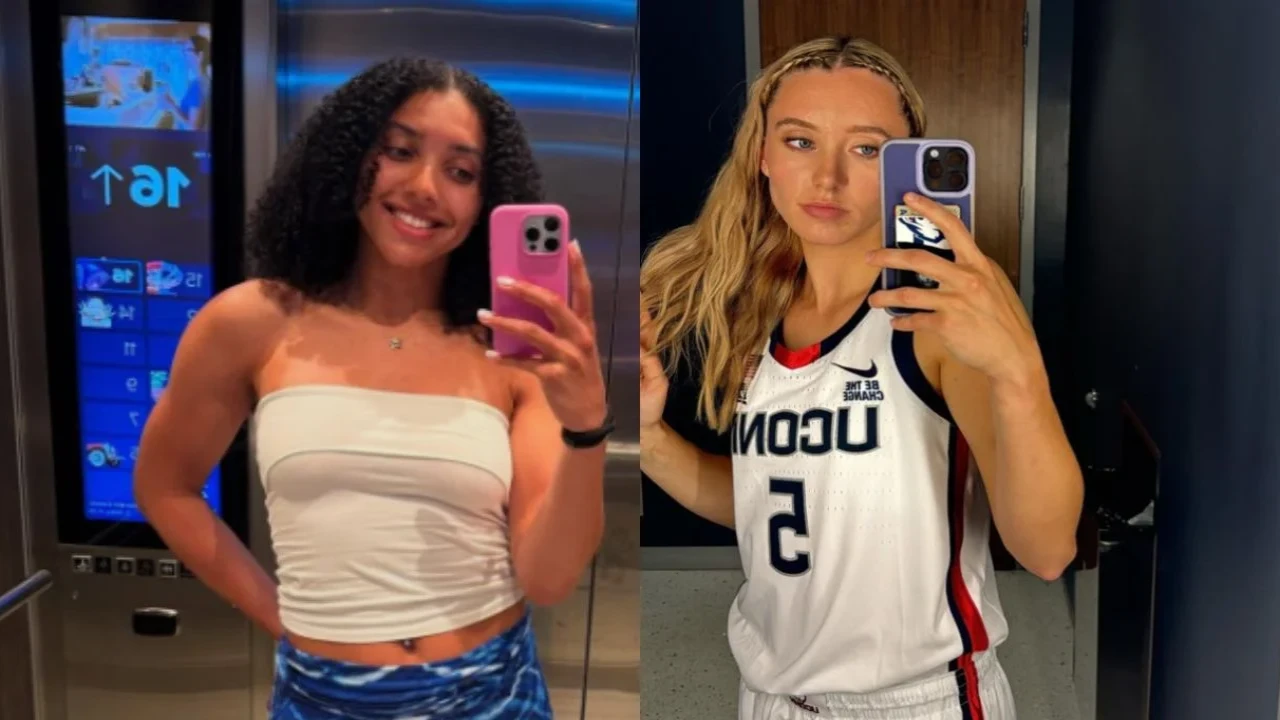 Azzi Fudd & Paige Bueckers (via Instagram)