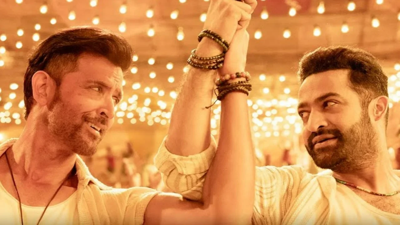 War 2 song Janaab-e-Aali Teaser (Pic Credit: YRF YouTube) Hrithik Roshan, Jr NTR