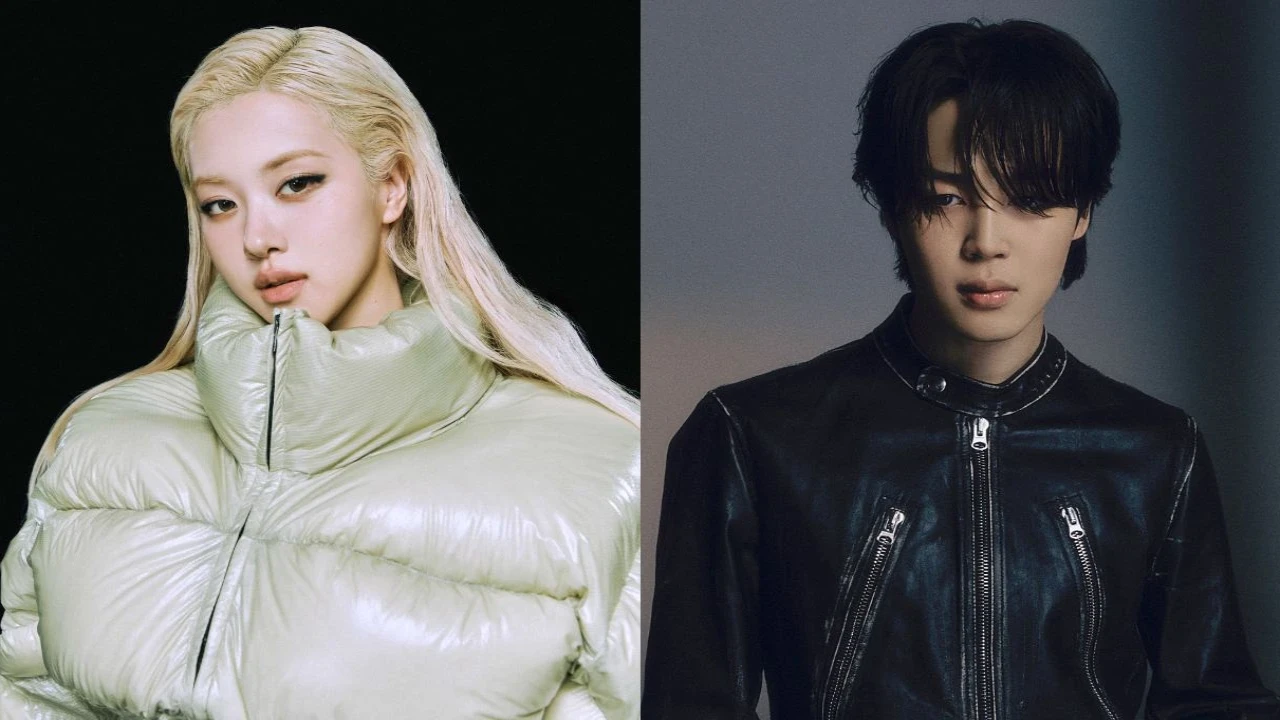 Rosé: courtesy of YG Entertainment, Jimin: courtesy of BIGHIT MUSIC