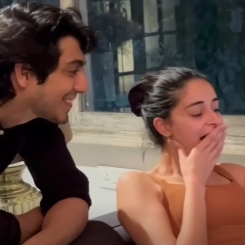 Video: When Ahaan Panday and Ananya gave shocking reaction on video call to Alanna on her pregnancy news