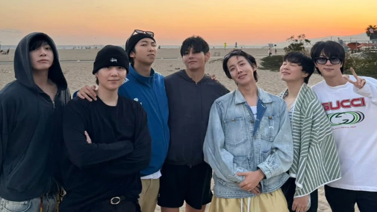 BTS: courtesy of J-Hope's Instagram BTS: courtesy of J-Hope's Instagram