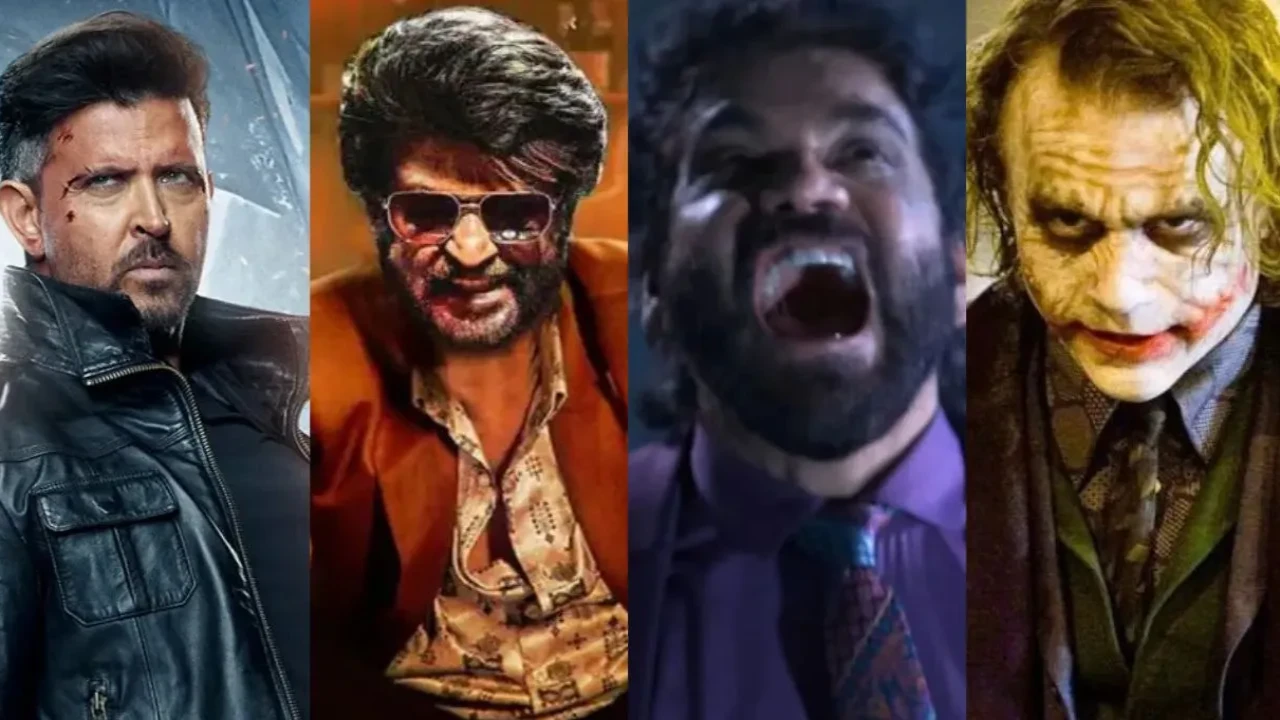 Hrithik Roshan, Rajinikanth, Nagarjuna, Heath Ledger