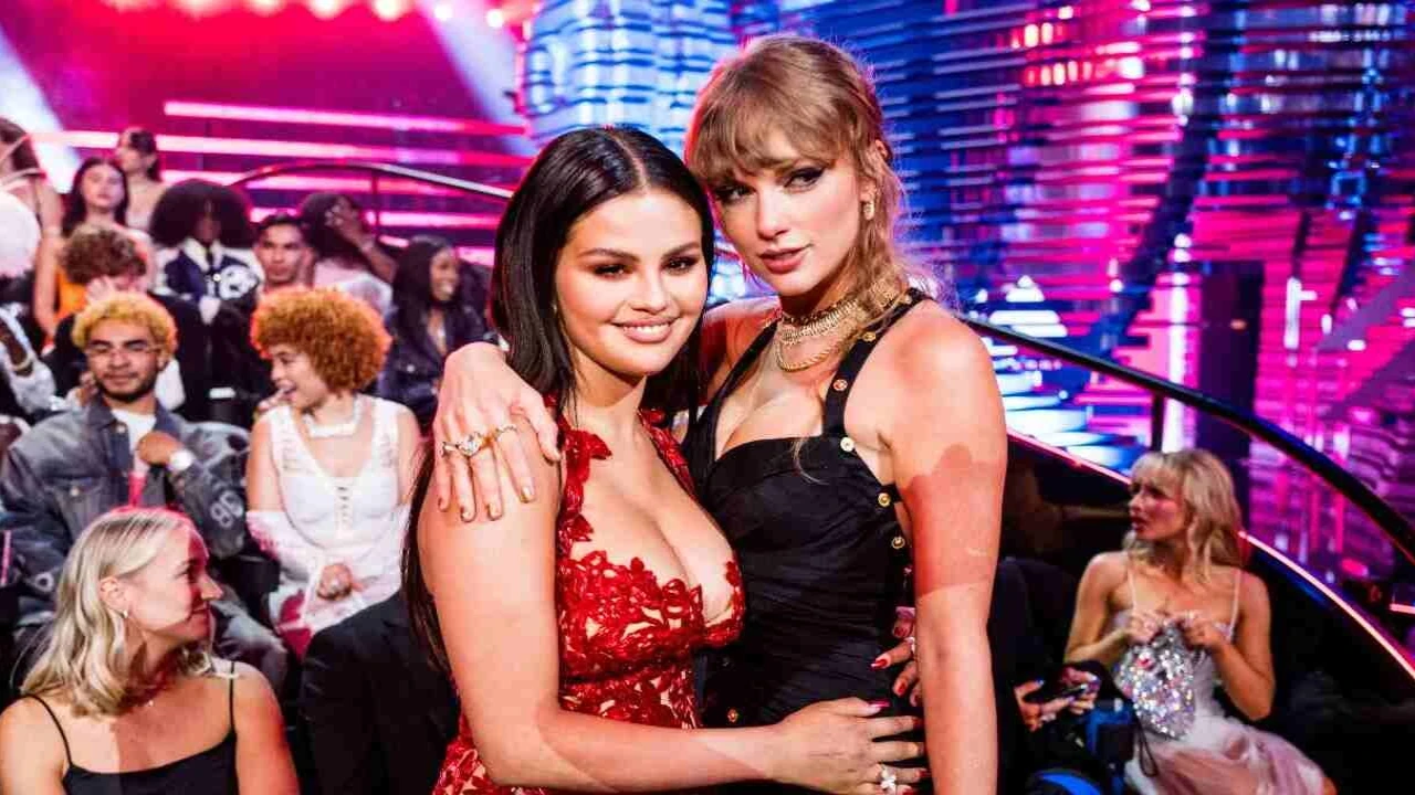 Selena Gomez and Taylor Swift (via Getty Images) (Image Courtesy: Getty Images)