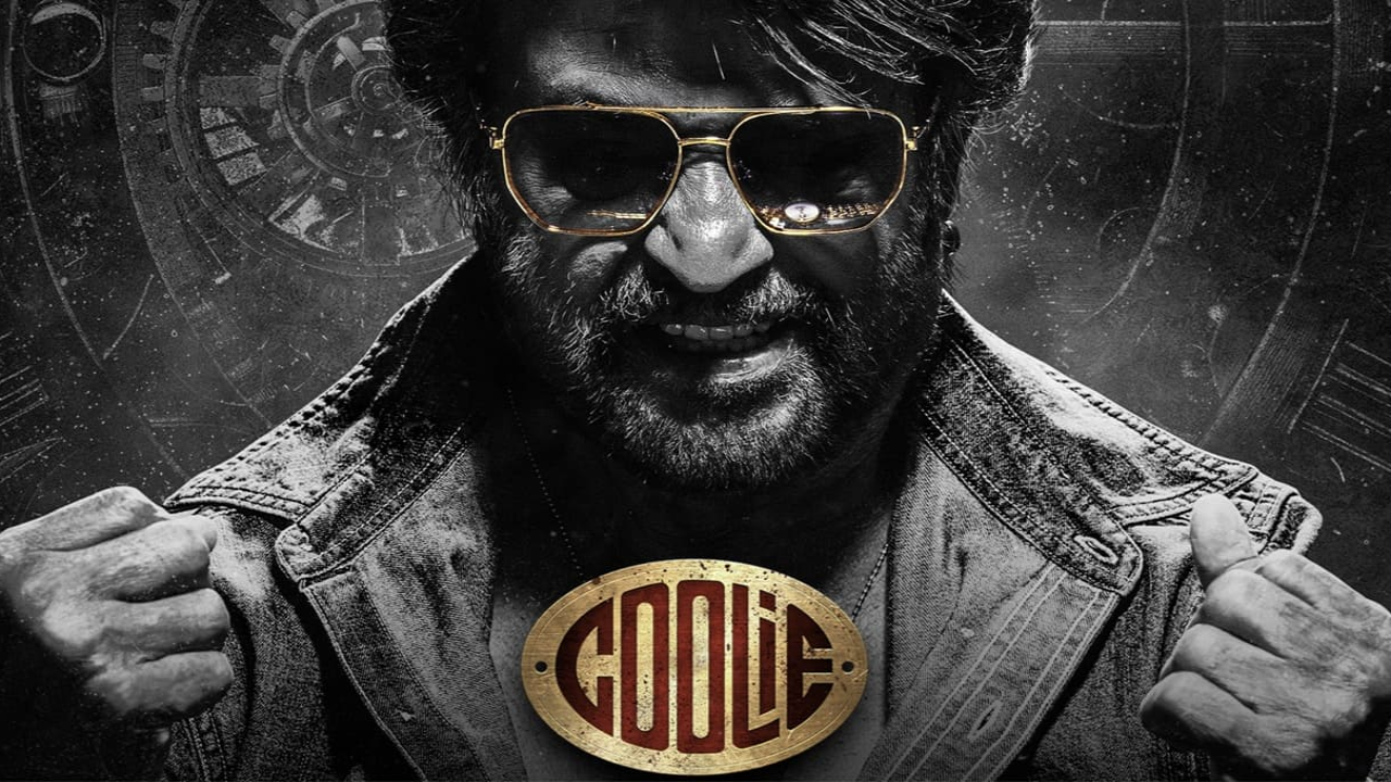 Rajinikanth in Coolie (image courtesy of Sun Pictures) coolie,