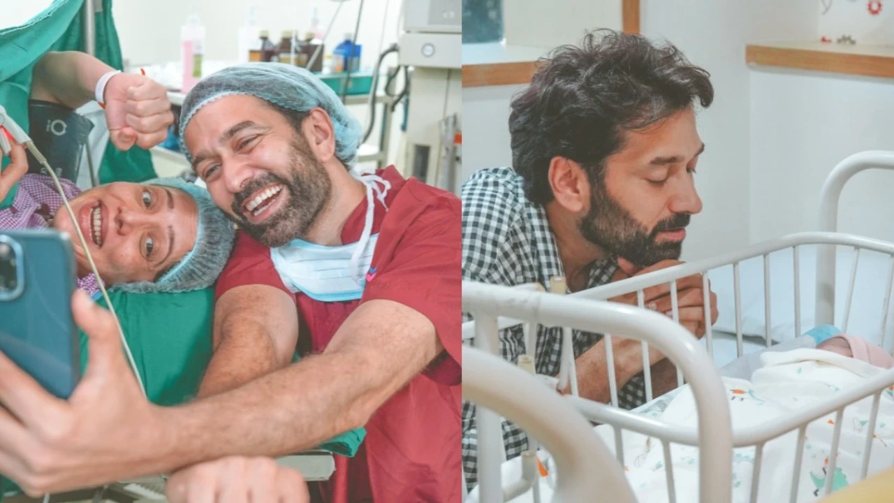 First Photos: Nakuul Mehta and Jankee Parekh blessed with baby girl, reveal her name
