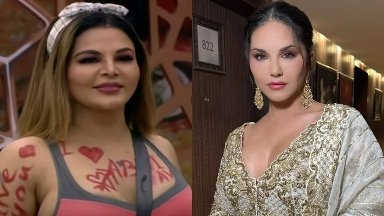 Rakhi Sawant, Sunny Leone