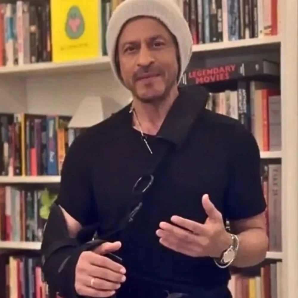 Shah Rukh Khan says ‘acting is responsibility’ on winning National award, shares video wearing elbow sling as he recovers post surgery
