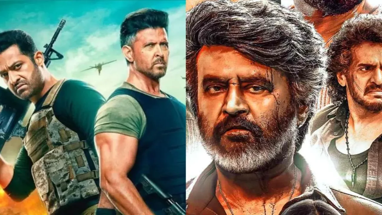 War 2 vs Coolie Worldwide Box Office 2nd Monday (Credits: YRF, Sun Pictures) Hrithik Roshan, Jr NTR, Rajinikanth
