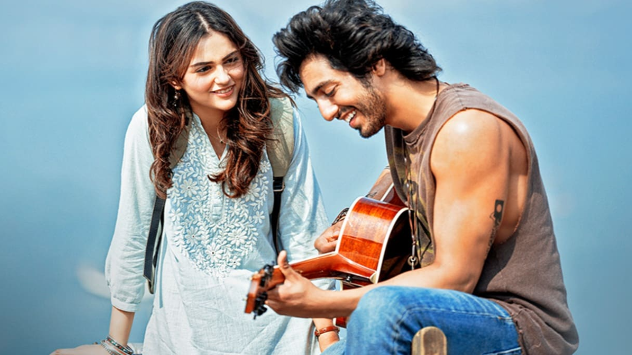 Aneet Padda and Ahaan Panday in Saiyaara (image courtesy of YRF) saiyaara,