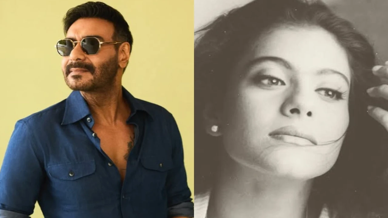 Ajay Devgn has a hilarious birthday wish on wife Kajol’s birthday: 'You would still roll your eyes'. Picture courtesy: Ajay Devgn/Instagram Ajay Devgn has a hilarious birthday wish on wife Kajol’s birthday: 'You would still roll your eyes'