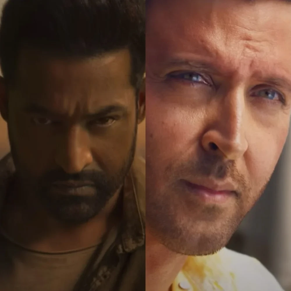 Jr NTR's speech for Hrithik Roshan at War 2 event: 'South Indian actors have a doubt kaise accept karenge ye log but...' Jr NTR's speech for Hrithik Roshan at War 2 event: 'South Indian actors have a doubt kaise accept karenge ye log but...'
