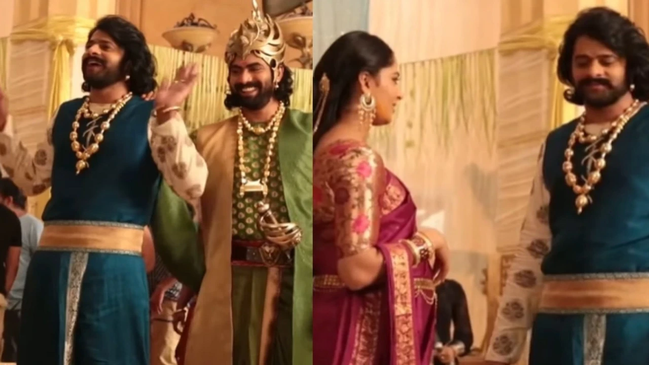 Friendship Day: Prabhas dances to Ek Niranjan with Rana Daggubati in Baahubali’s BTS video, don’t miss Anushka Shetty’s appearance