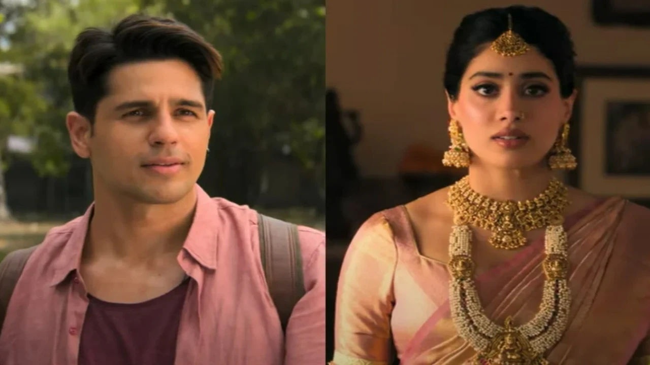 Param Sundari Advance Booking: Sidharth Malhotra and Janhvi Kapoor film closes with decent pre-sales, 33,000 tickets sold in National Chains (Credits: Maddock Films) Sidharth Malhotra, Janhvi Kapoor