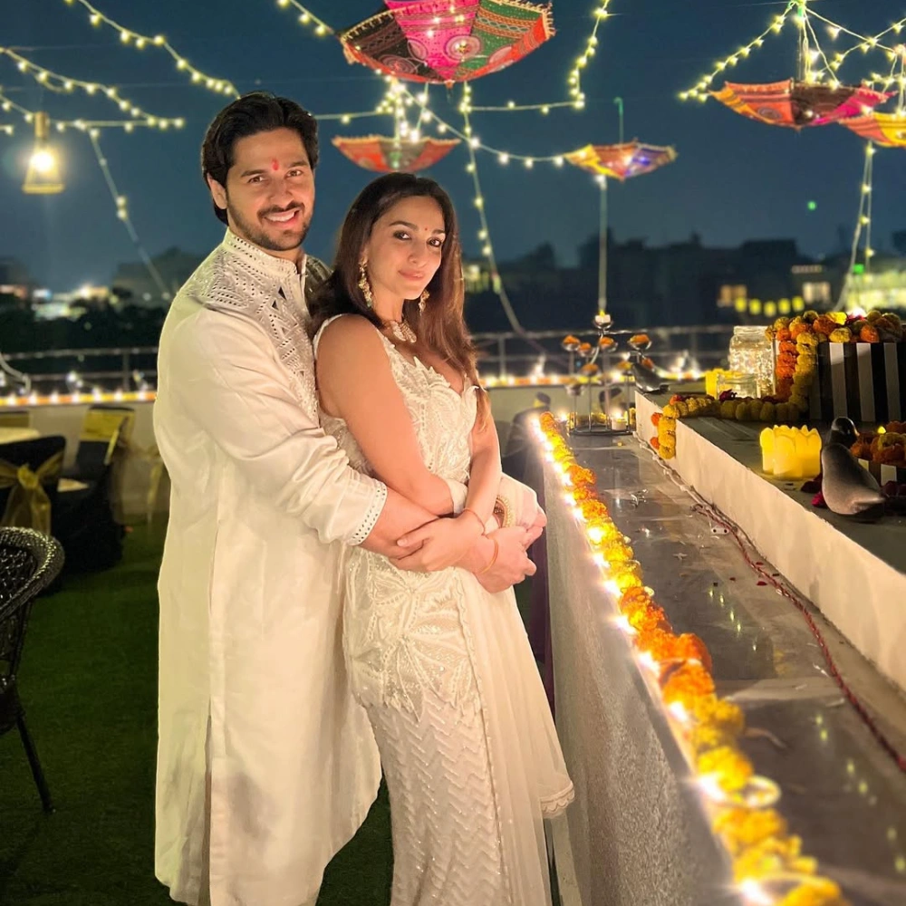 Sidharth Malhotra and Kiara Advani via Instagram